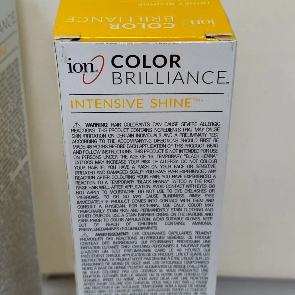 2X Ion True Tones For Dark Hair Permanent Crème Hair Color Honey Blonde